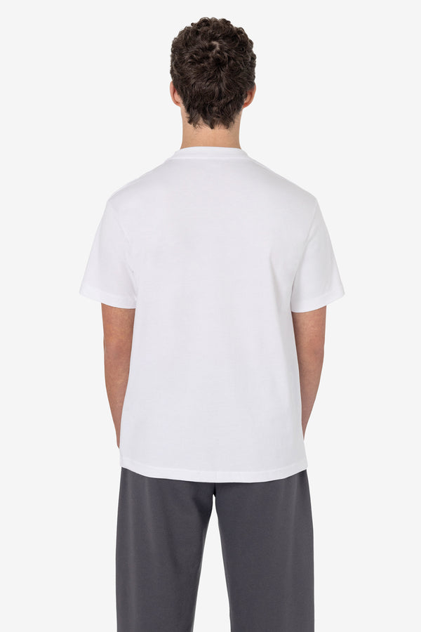 Los Angeles Apparel 6.0oz Crew Neck Heavy Combed Cotton T-Shirt