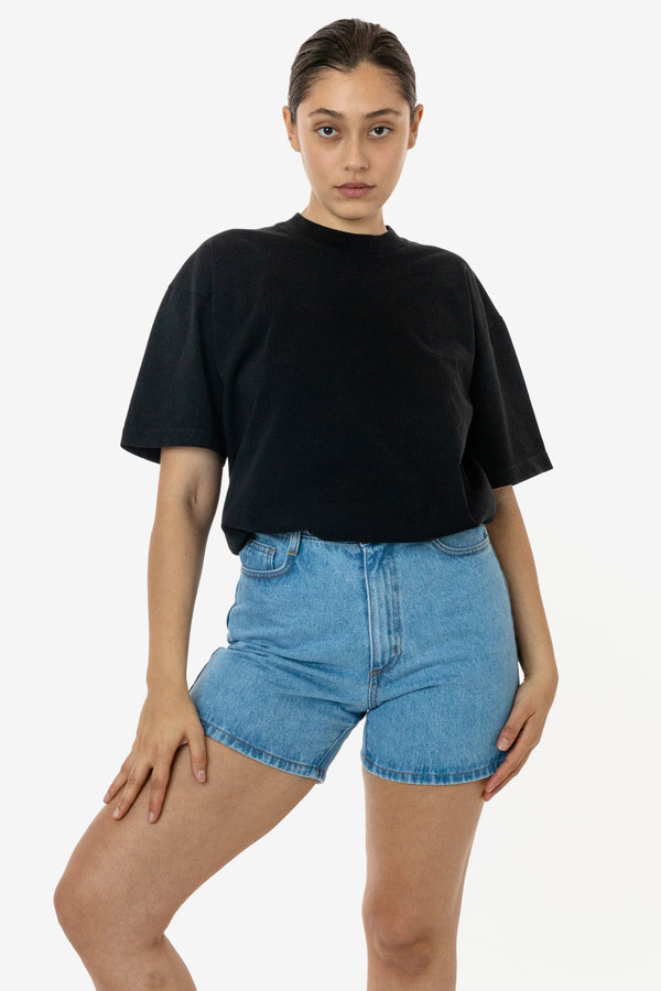 Los Angeles Apparel 6.5oz Garment Dye Crew Neck T-Shirt (Imperfect)