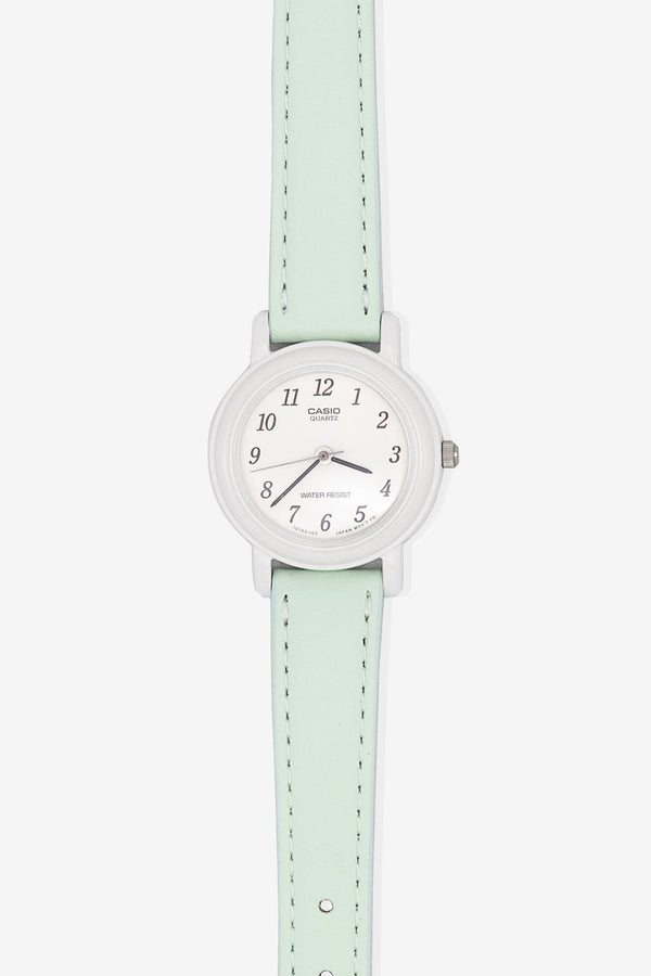 los angeles apparel Casio Women's Analog Leather Watch