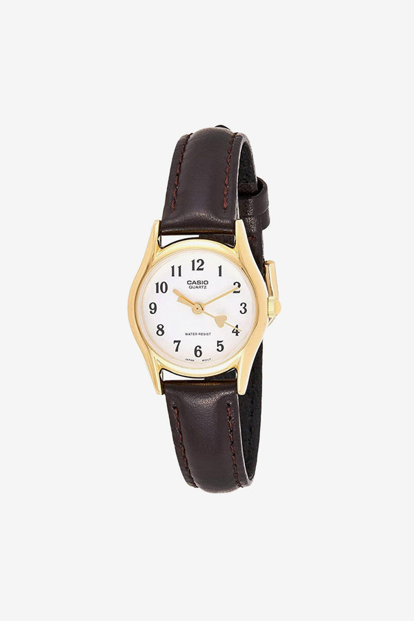 los angeles apparel Casio Women's Heart Leather Watch