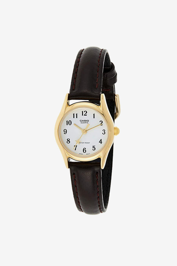 los angeles apparel Casio Women's Star Leather Watch