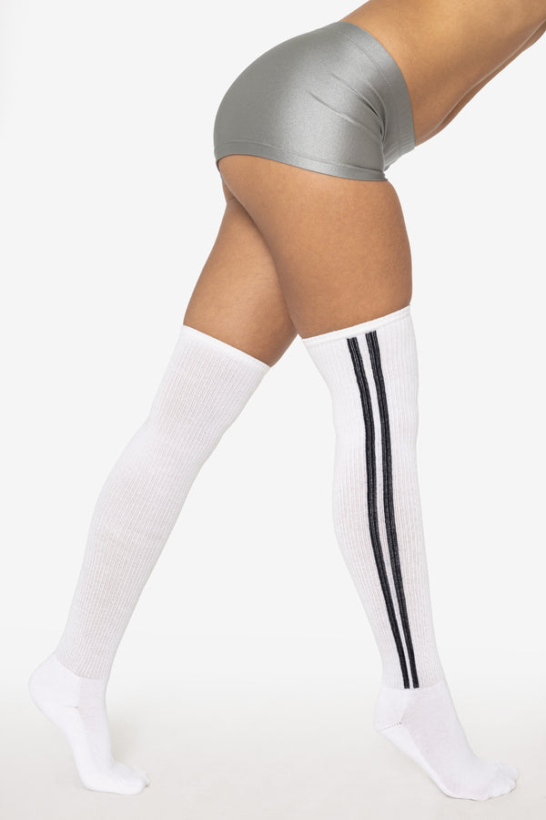 Los Angeles Apparel Classic Soccer Stripe Over The Knee Sock