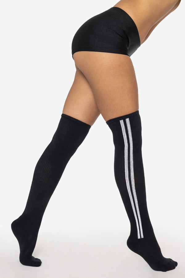 Los Angeles Apparel Classic Soccer Stripe Over The Knee Sock