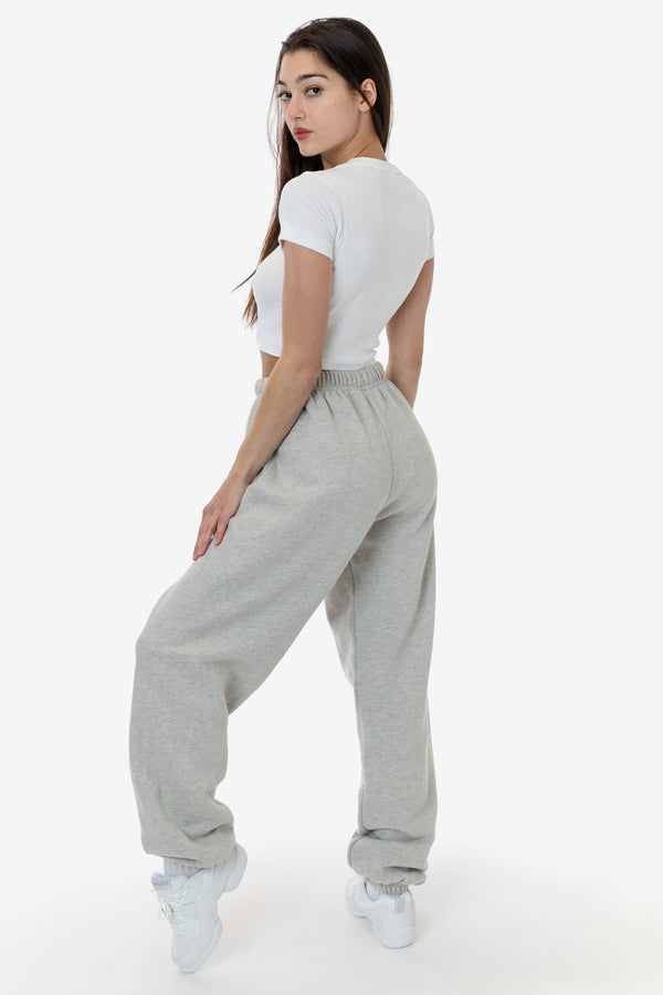 los angeles apparel Cotton Fleece High Waist Sweatpants