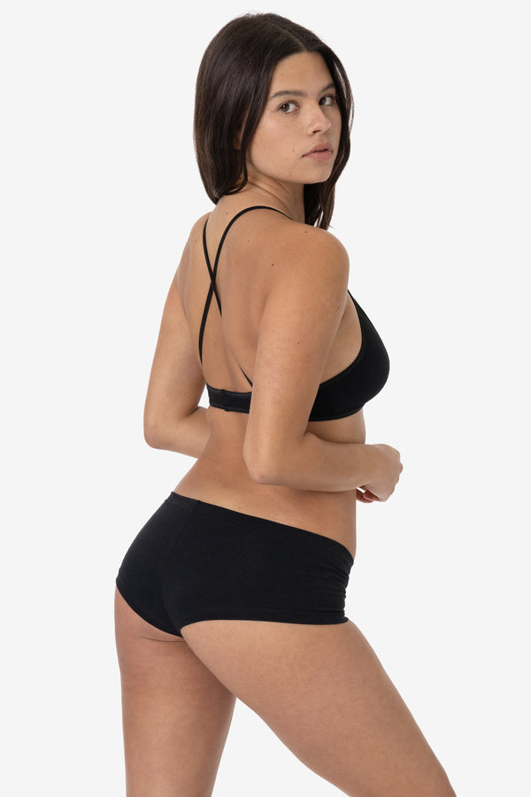 los angeles apparel Cotton Spandex Jersey Hot Shorts