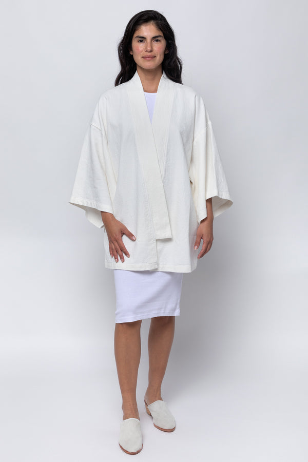 los angeles apparel Double Style Textile Mid Length Kimono