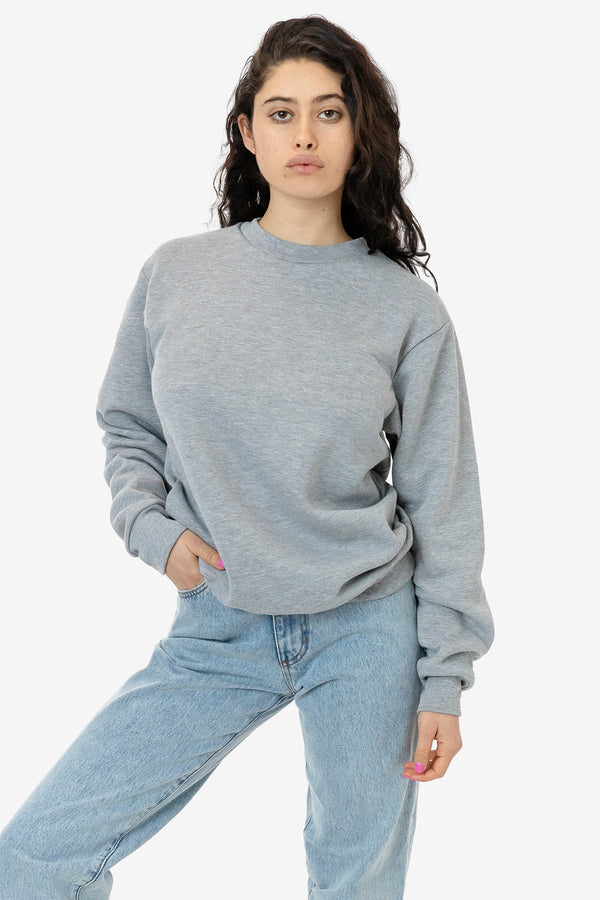 Los Angeles Apparel Flex Fleece Dropped Shoulder Crewneck