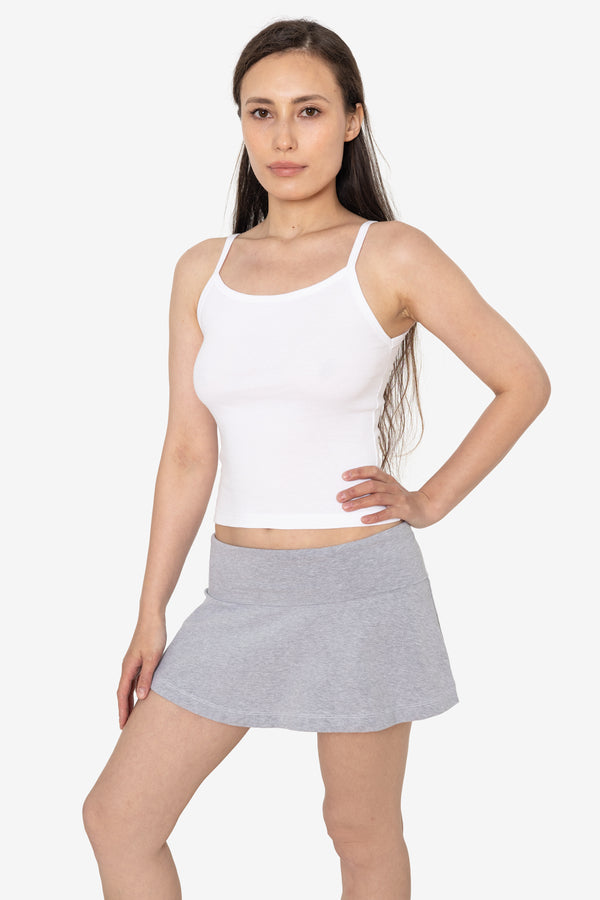Los Angeles Apparel Garment Dye Cotton Spandex Yoga Skirt