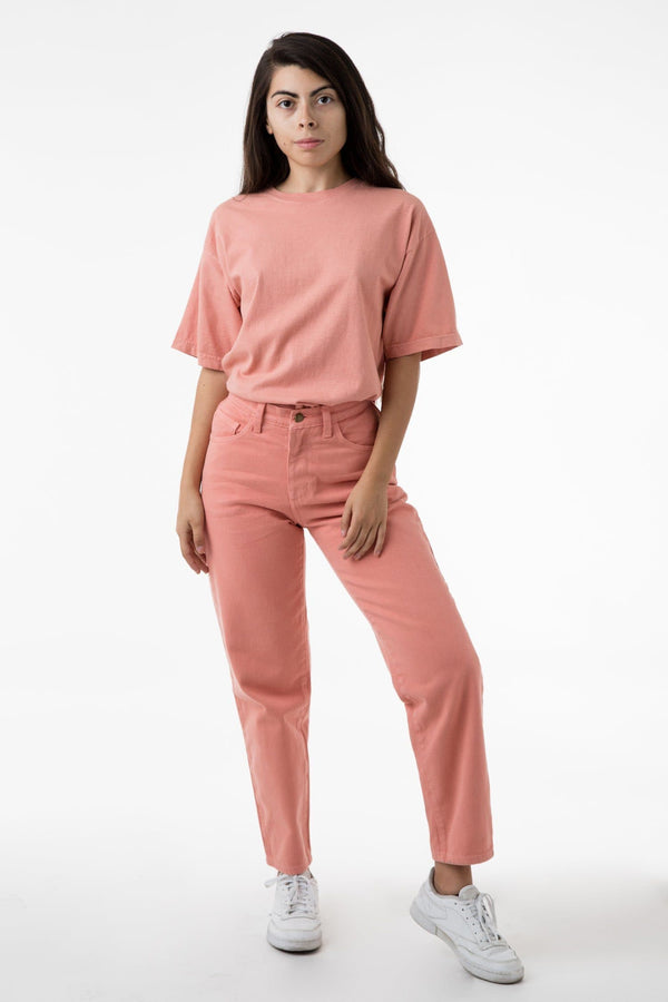 Los Angeles Apparel Garment Dye Women's Relaxed Fit Bull Denim Jean