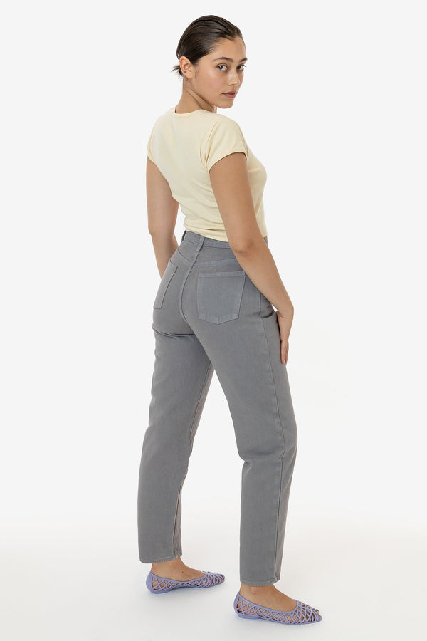 Los Angeles Apparel Garment Dye Women's Relaxed Fit Bull Denim Jean