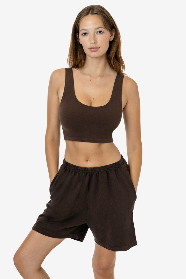 los angeles apparel Garment Dyed French Terry Kool Short