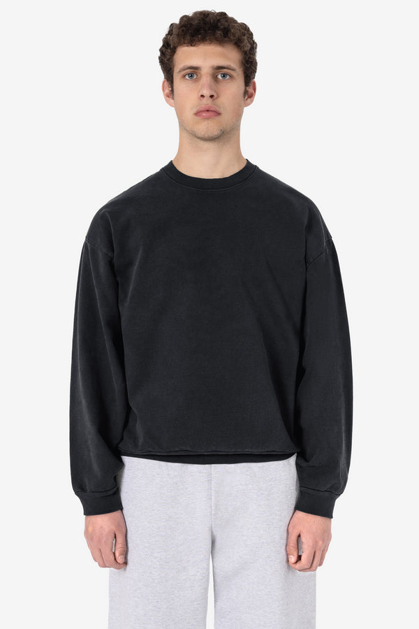 Los Angeles Apparel Heavy Fleece Crewneck Sweatshirt (Garment Dye)