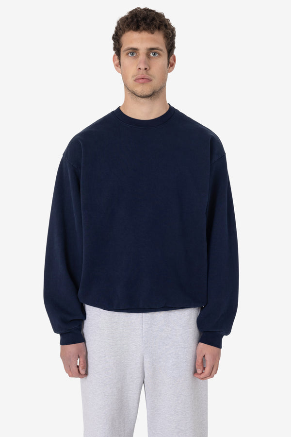 Los Angeles Apparel Heavy Fleece Crewneck Sweatshirt (Piece Dye)
