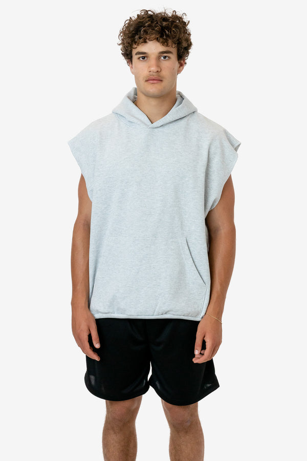 Los Angeles Apparel Heavy Fleece Sleeveless Hoodie (Piece Dye)