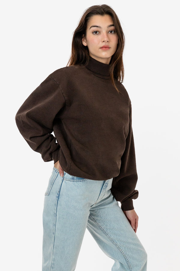 Los Angeles Apparel Heavy Fleece Turtleneck (Garment Dye)