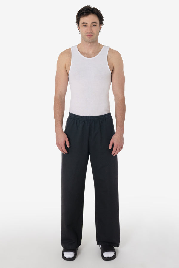 Los Angeles Apparel Heavy Fleece Wide Leg Sweatpants (Piece Dye)