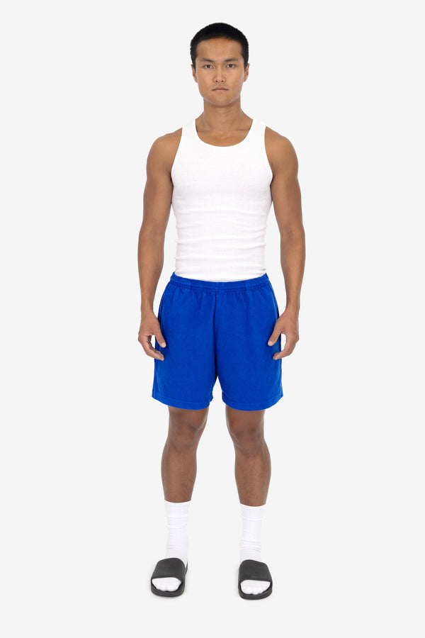 Los Angeles Apparel Heavy Jersey Garment Dye Gym Shorts