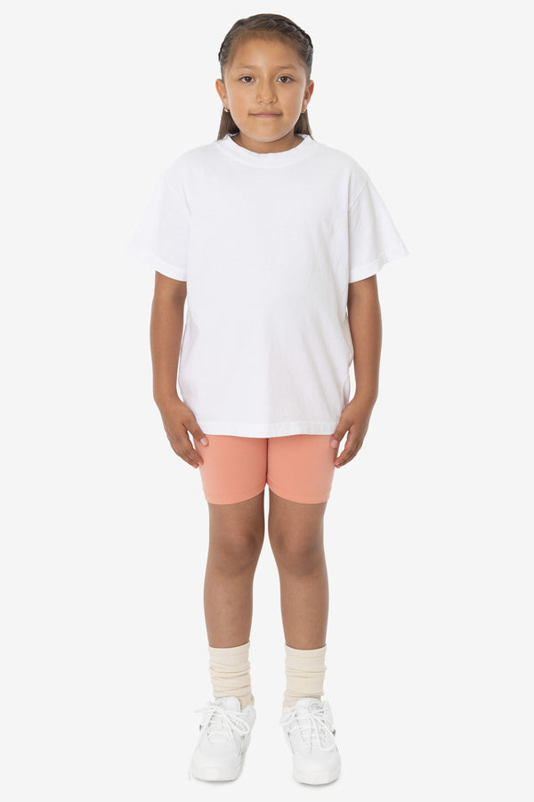Los Angeles Apparel Kids Cotton Spandex Bike Shorts