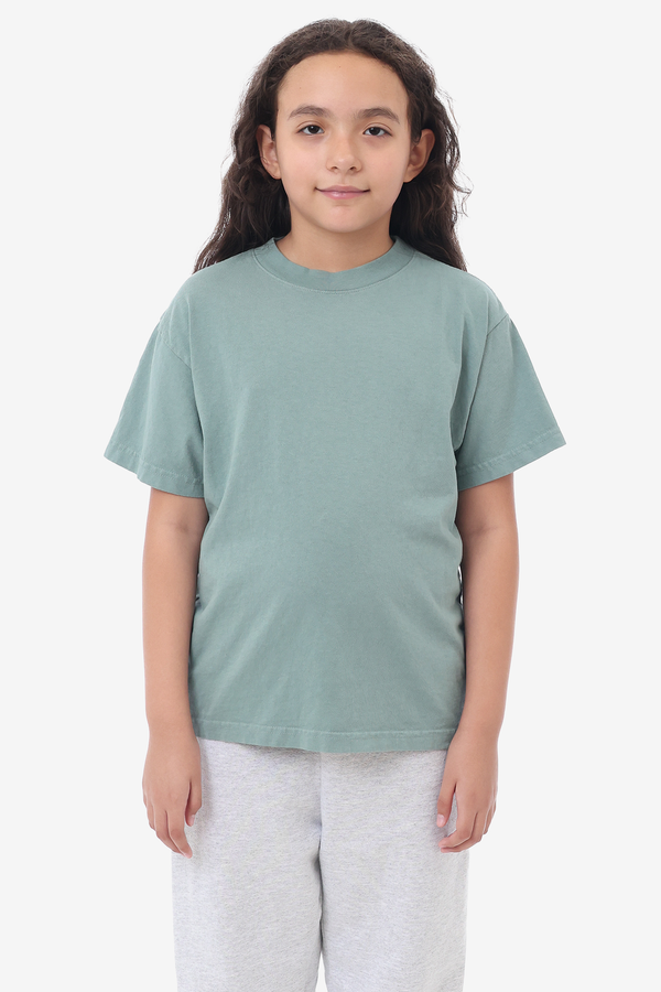 Los Angeles Apparel Kids Short Sleeve Garment Dye T-shirt