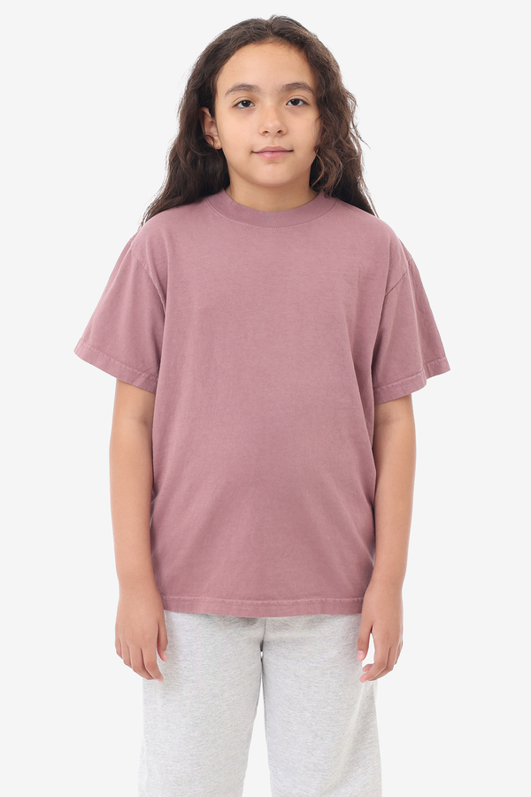 Los Angeles Apparel Kids Short Sleeve Garment Dye T-shirt