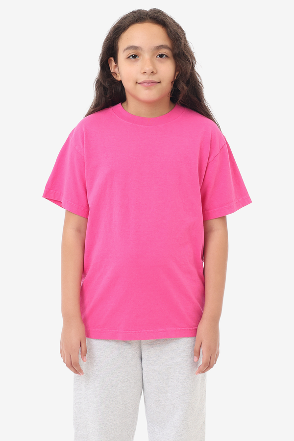 Los Angeles Apparel Kids Short Sleeve Garment Dye T-shirt