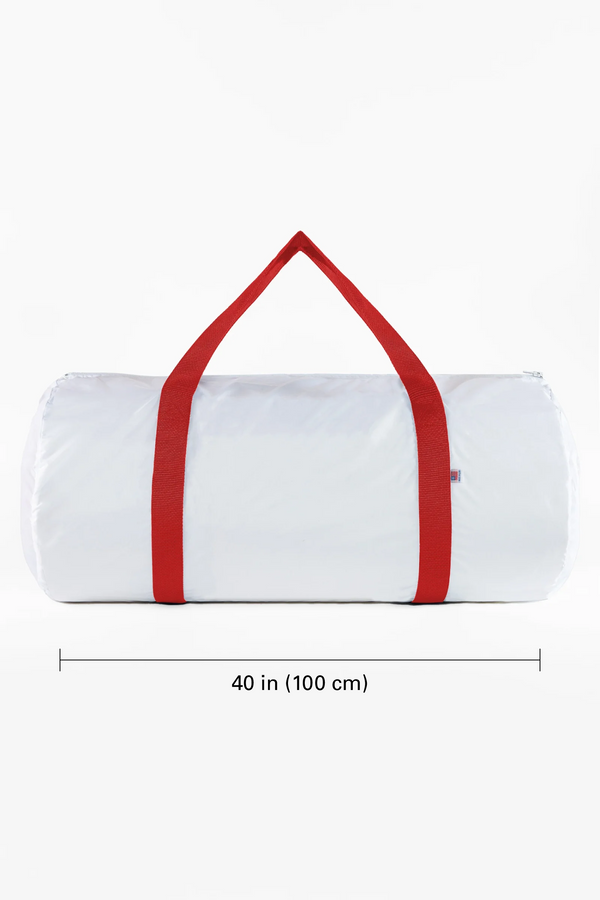 Los Angeles Apparel Lightweight Nylon Weekender Bag