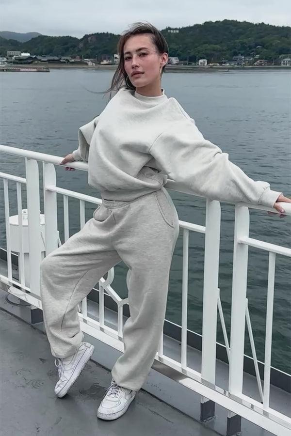 Los Angeles Apparel 12oz. Fleece Wide Crew