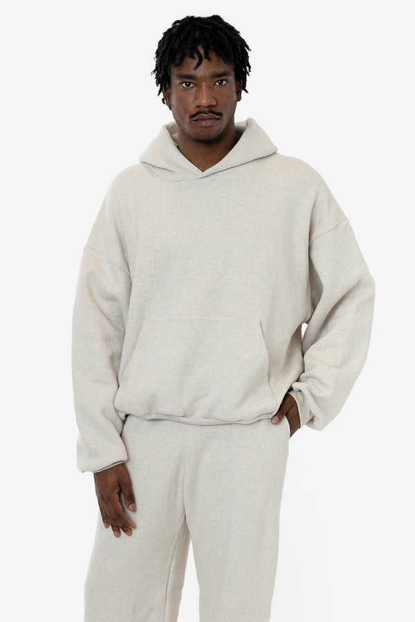 los angeles apparel 12oz. Fleece Wide Hoodie