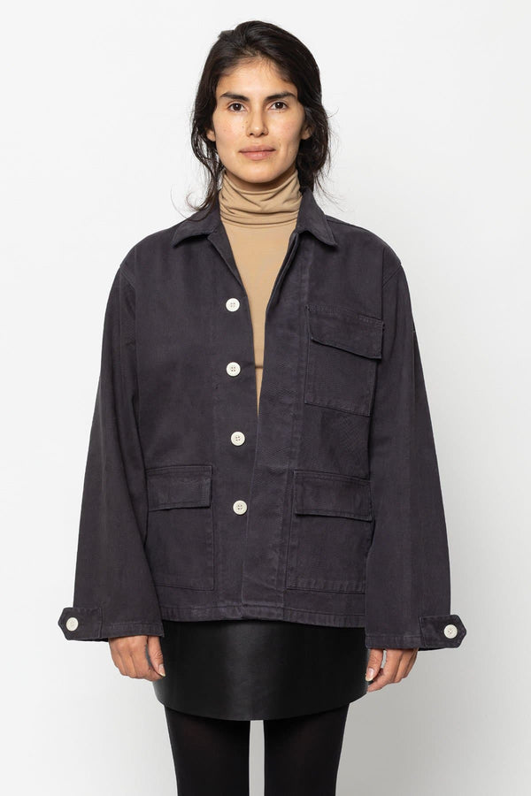 Los Angeles Apparel 13 Oz. Canvas Military Jacket