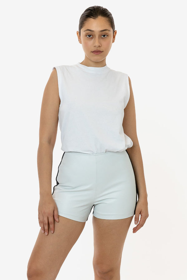 Los Angeles Apparel 2 Tone Leather Ottoman Short