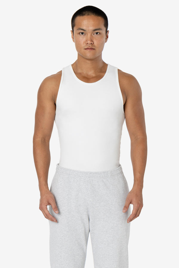 Los Angeles Apparel 2x1 Cotton Spandex Rib Tank