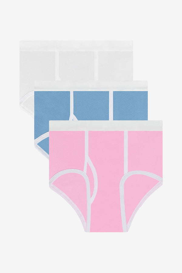 Los Angeles Apparel 3-Pack Men's Baby Rib Brief