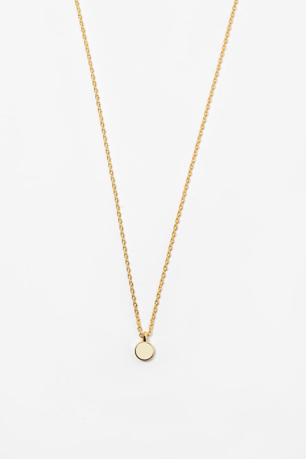 los angeles apparel 5.5mm Enamel Stud Necklace