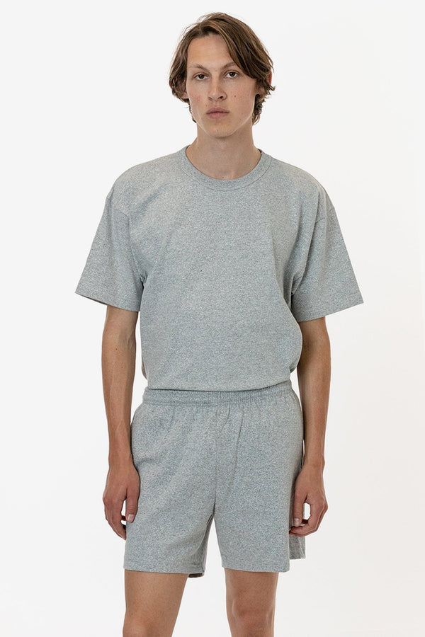 los angeles apparel 8oz. Mock Twist Gym Shorts