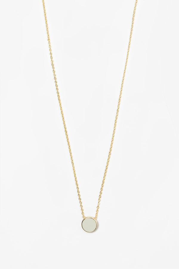 los angeles apparel 9mm Enamel Stud Necklace