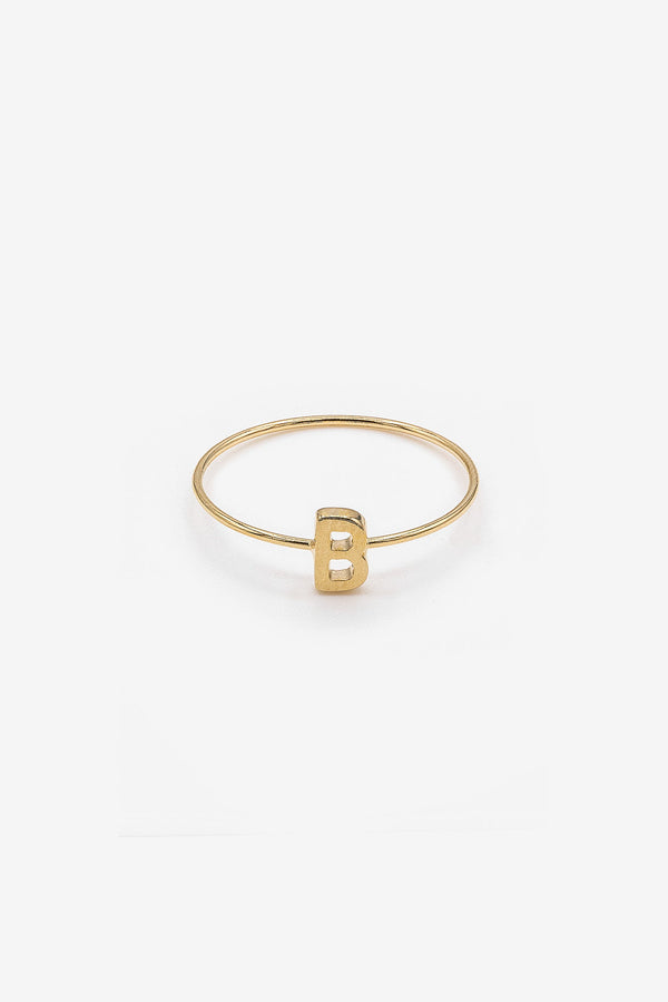 Los Angeles Apparel Alphabet Ring