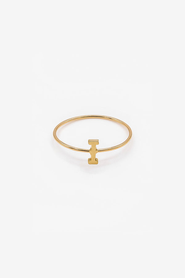 los angeles apparel Alphabet Ring