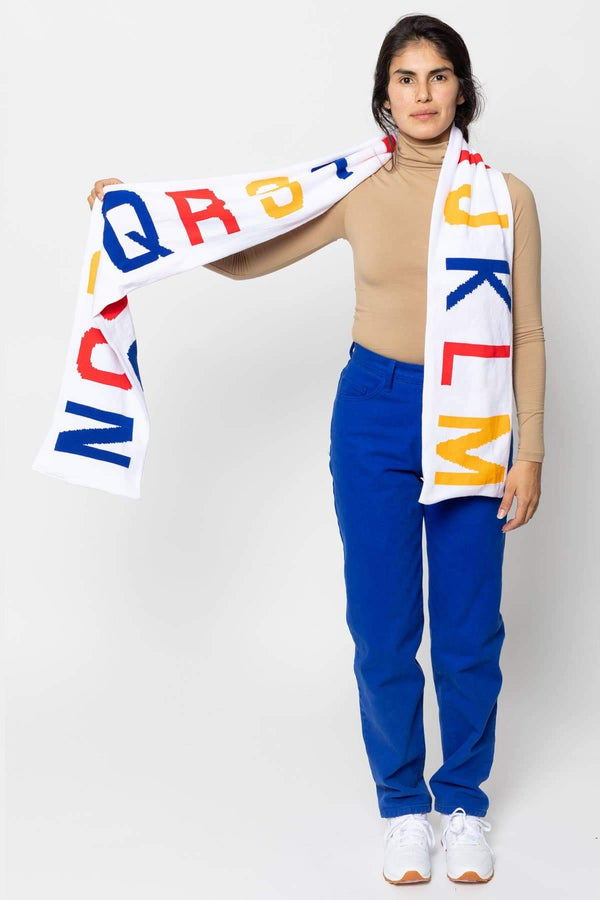 Los Angeles Apparel Alphabet Scarf