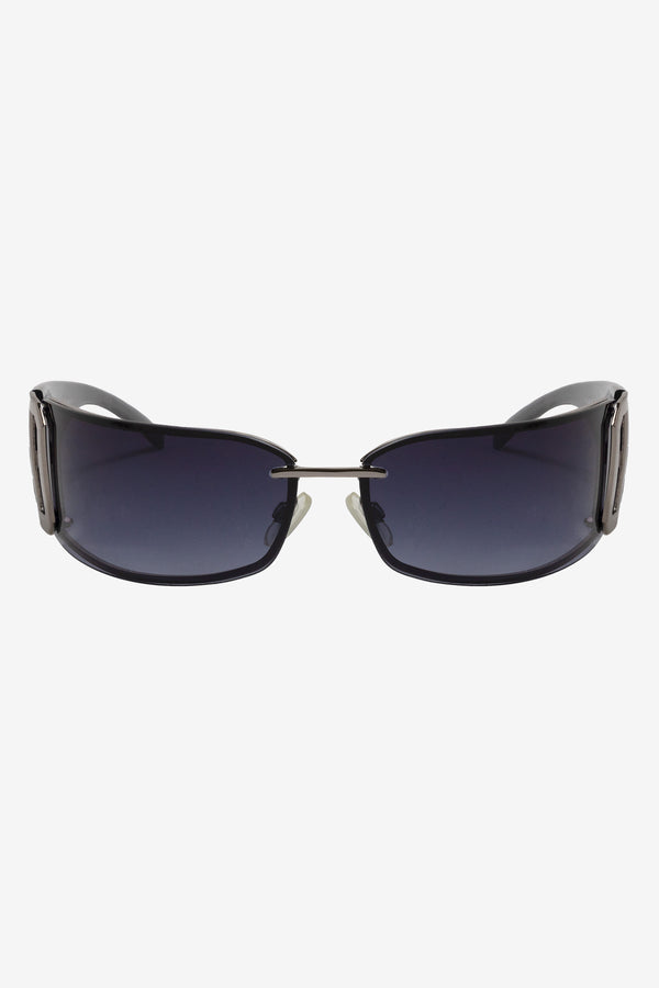 los angeles apparel Annenburg Black Sunglasses