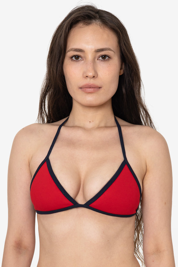 Los Angeles Apparel Baby Rib Halter Bra