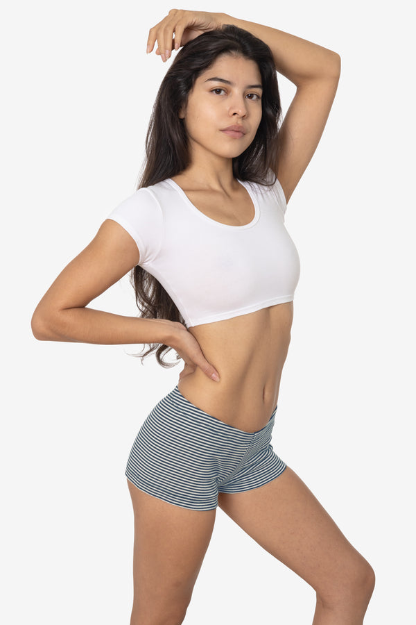 Los Angeles Apparel Baby Rib Mini Short