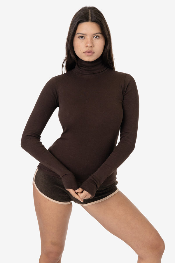 Los Angeles Apparel Baby Rib Turtleneck