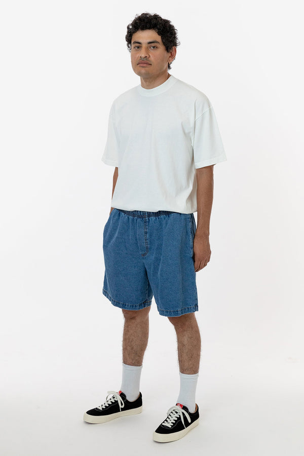 Los Angeles Apparel Baggy Denim Shorts
