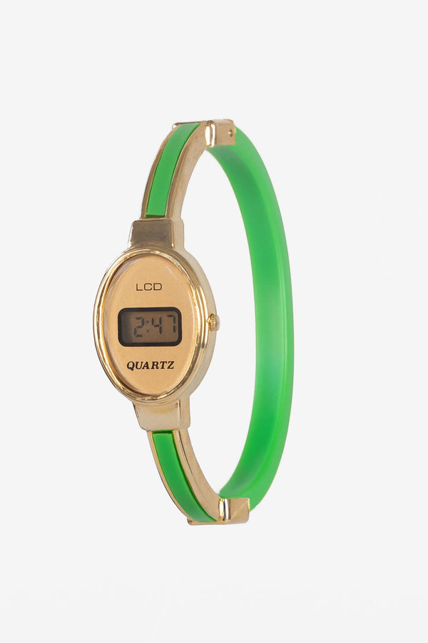 Los Angeles Apparel Bangle Bracelet Watch