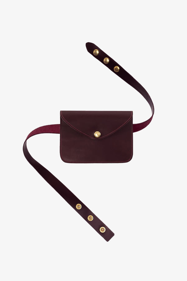 Los Angeles Apparel Belted Envelope Wallet