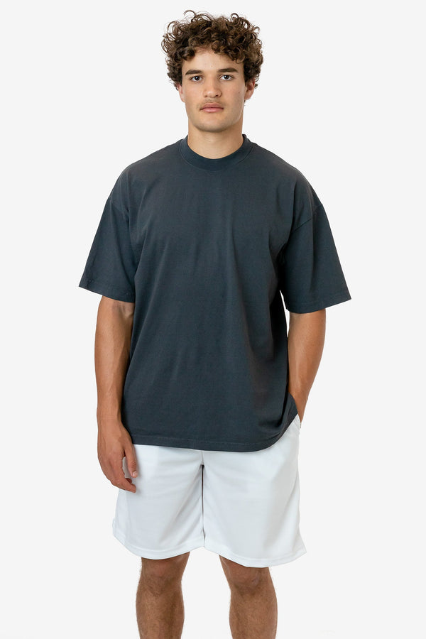 Los Angeles Apparel Birds Eye Mesh Long Short