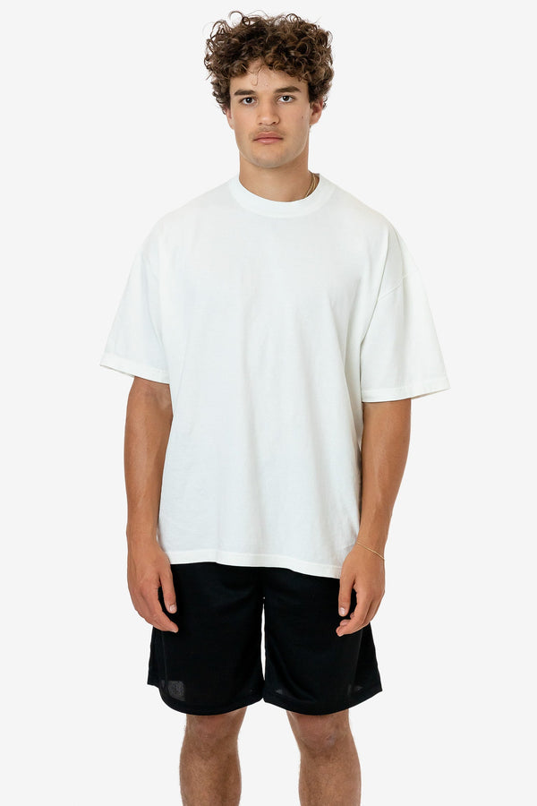 los angeles apparel Birds Eye Mesh Long Short