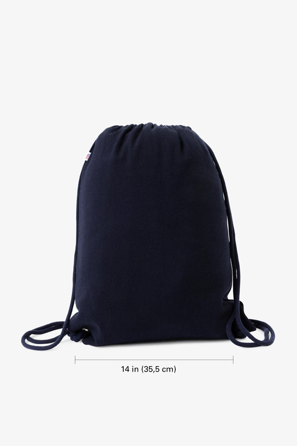 los angeles apparel Bull Denim Drawstring Backpack