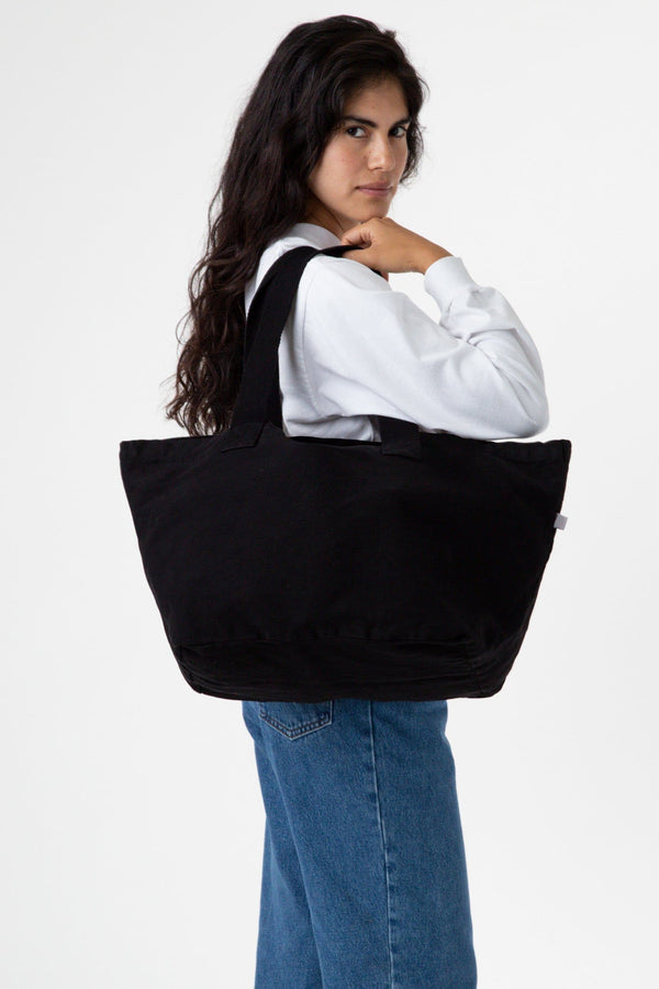 los angeles apparel Bull Denim Essential Tote Bag