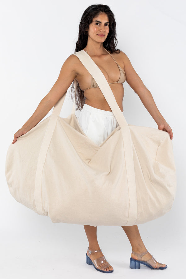 los angeles apparel Bull Denim Giant Duffle Bag